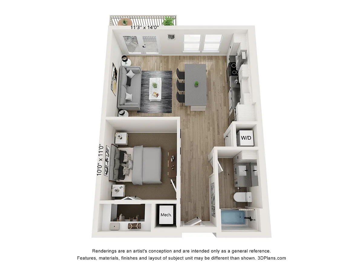 Floor plan A1