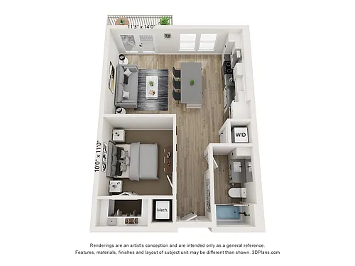 Floor plan A1