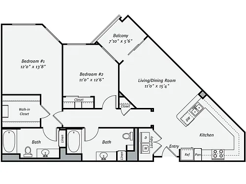 Floor plan B2