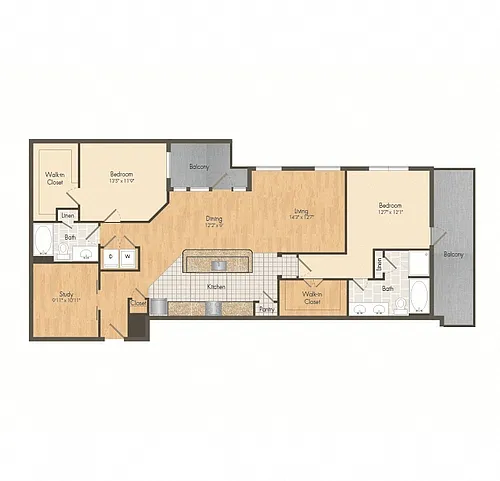 Floor plan B9