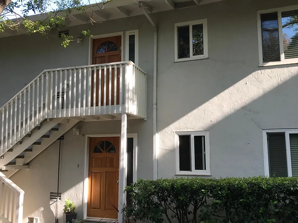 building exterior and front door