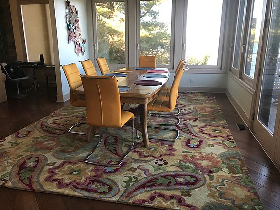 Dining Table Overlooks Lake