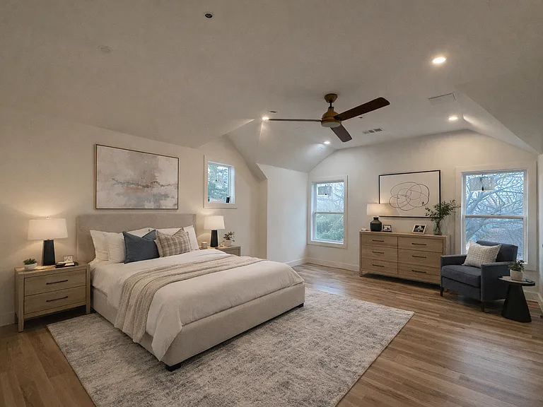 AI did it's best (lol), but would move the bed directly under the window from the photo before