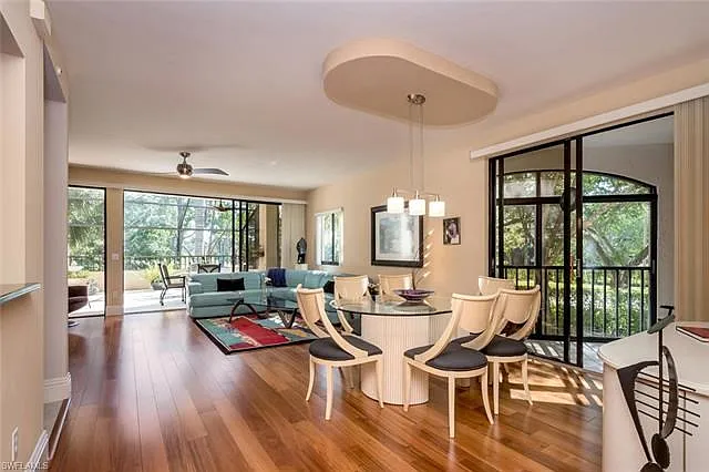 Surrounded with balconies, lush greenery & lots of sunlight.