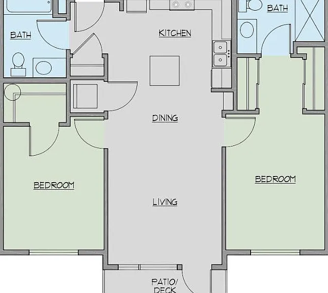 2 Bedroom B1
