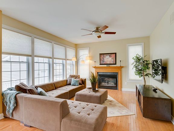 Sun drenched family room 