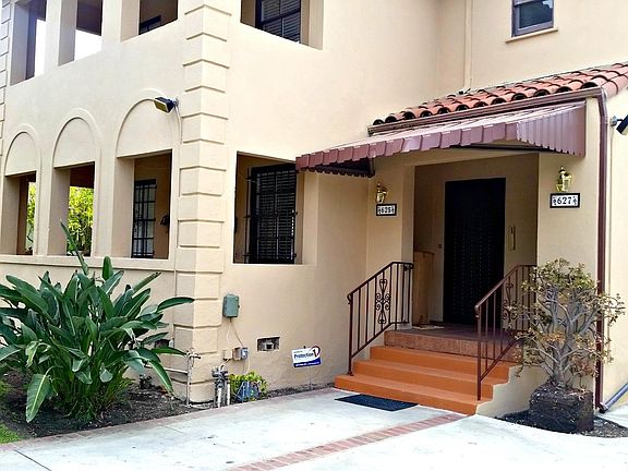 Front showing porches