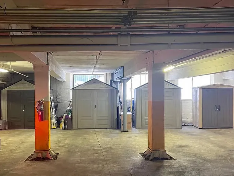 Underground secured parking