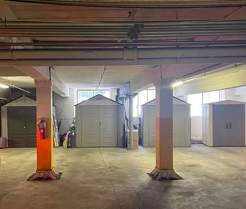 Underground secured parking