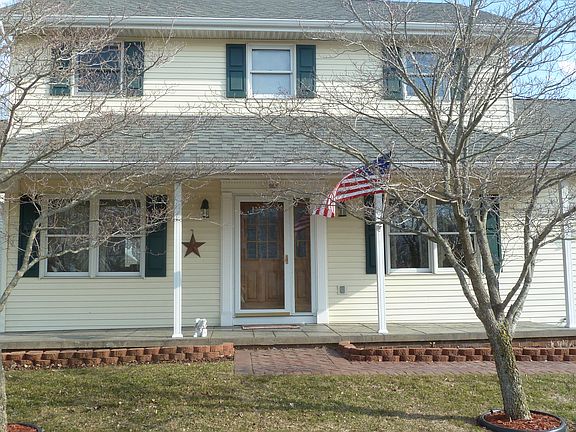 Covered front porch
