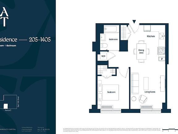 2nd image of 644 E 14th St #1405