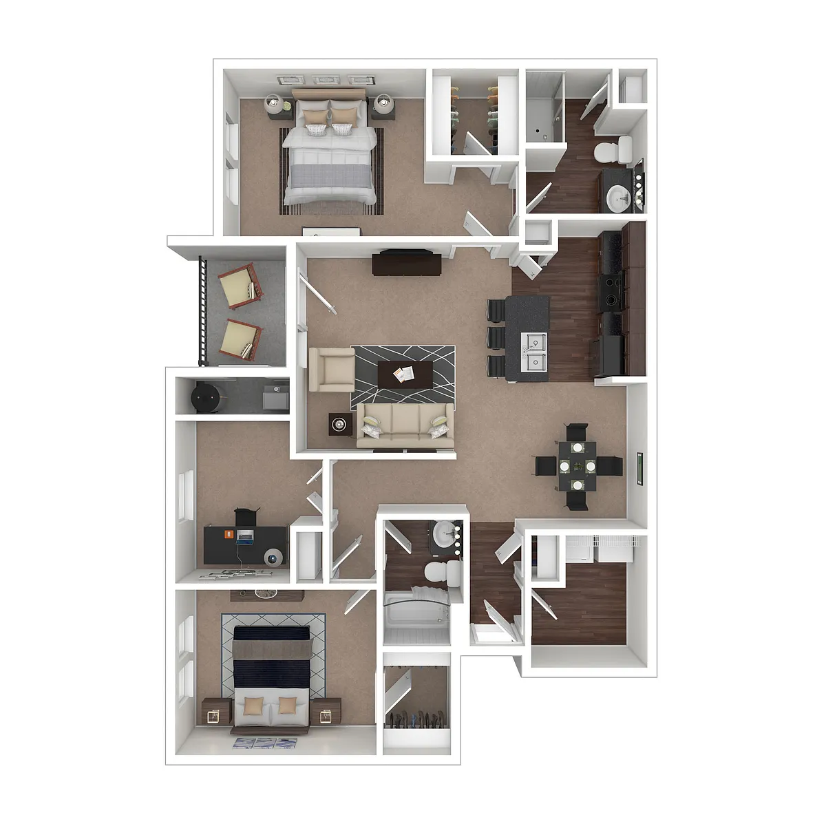 Floor plan B2C Den