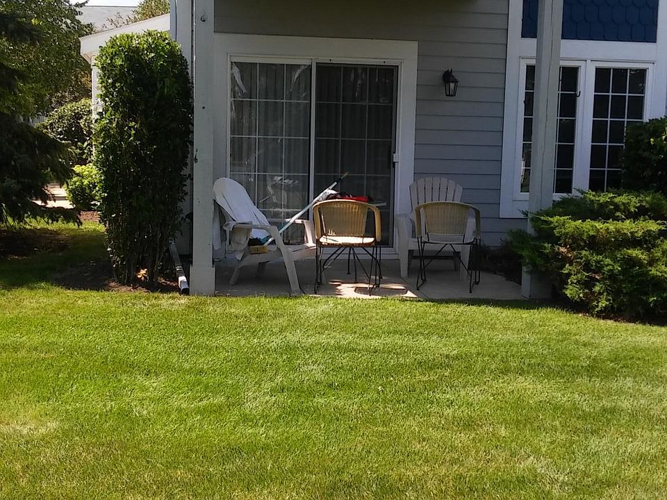 Back patio lower level