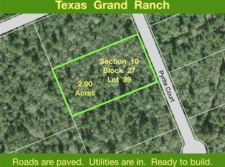 10-27-39 Pyrite Ct LOT 39, Huntsville, TX 77340