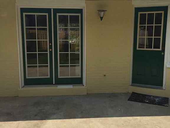 Back view of the house