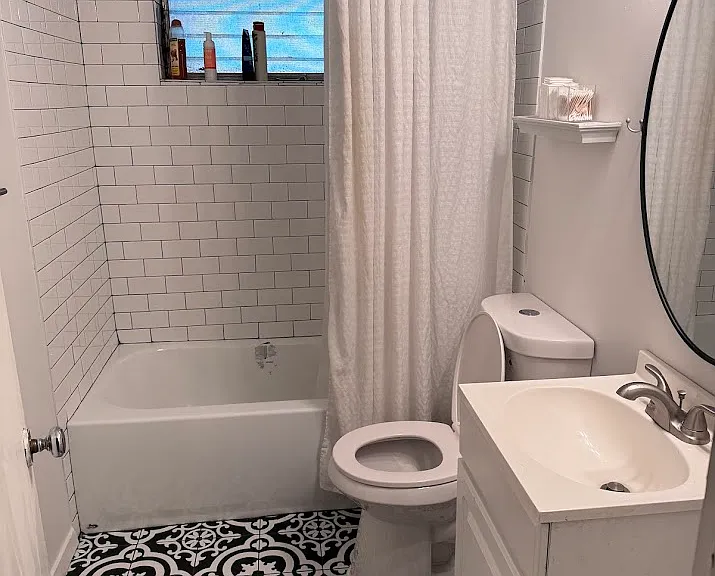 Updated bathroom