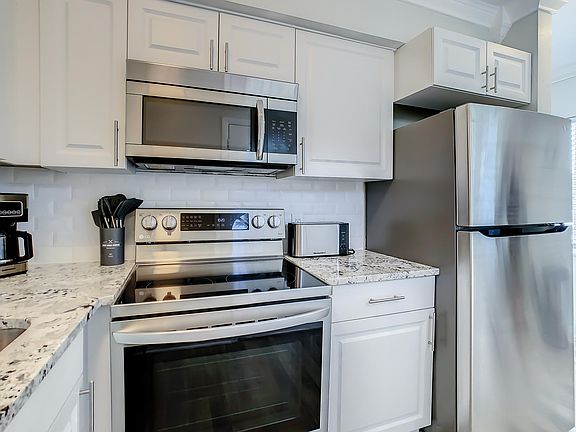 Kitchen with full size appliances
