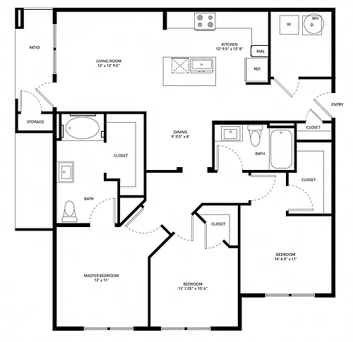 Floor plan C1
