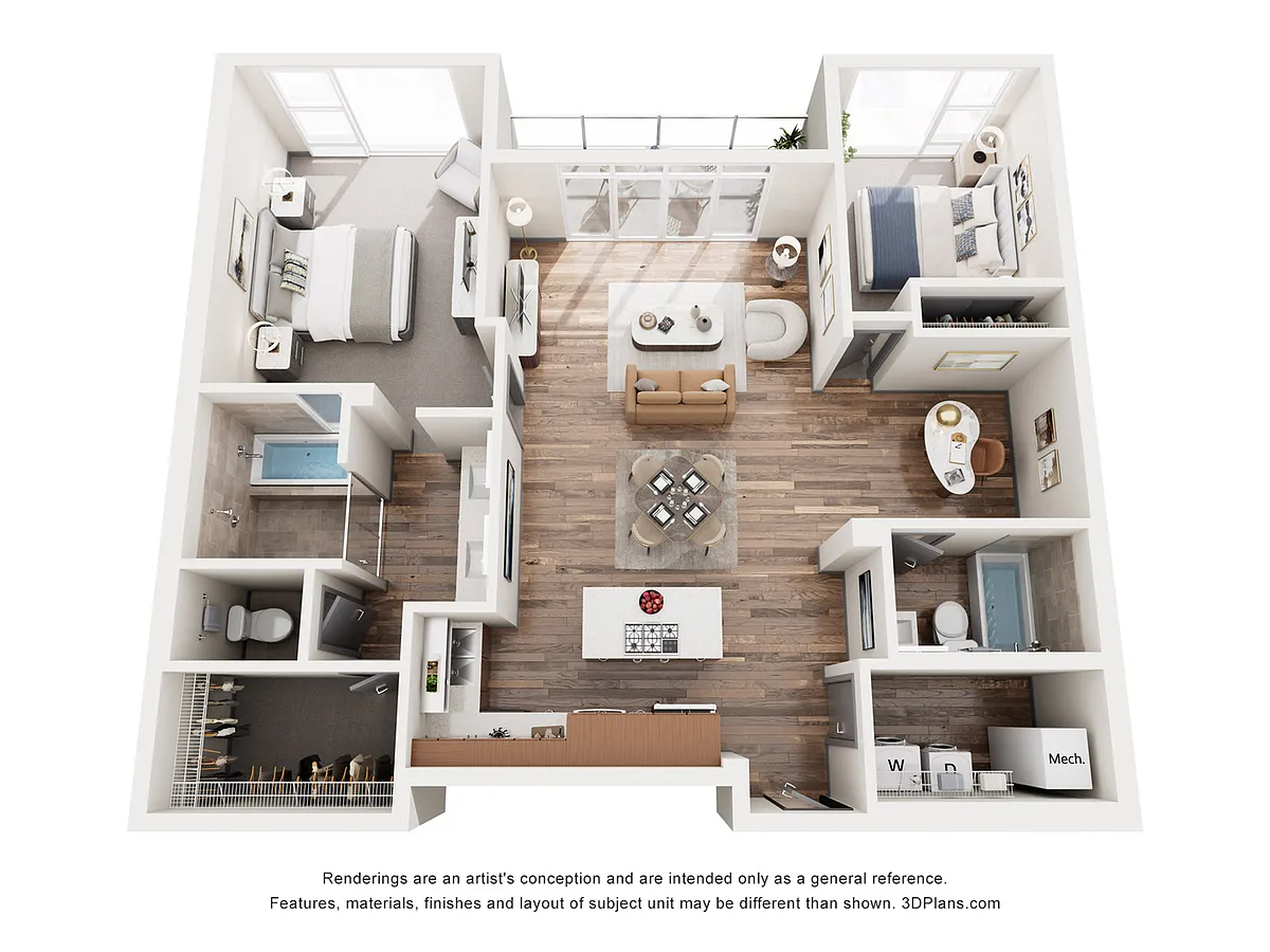 Floor plan B2 A FLAT