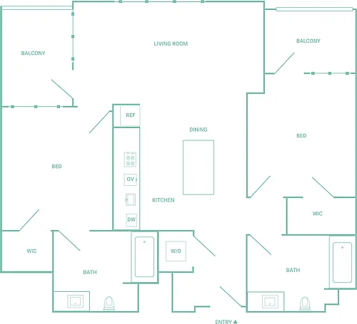 Floor plan B3