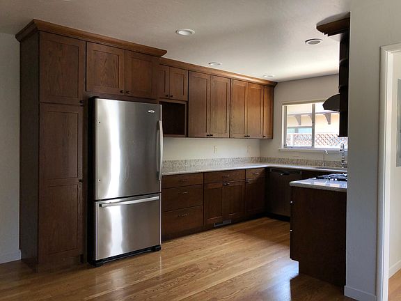 Kitchen from dining area