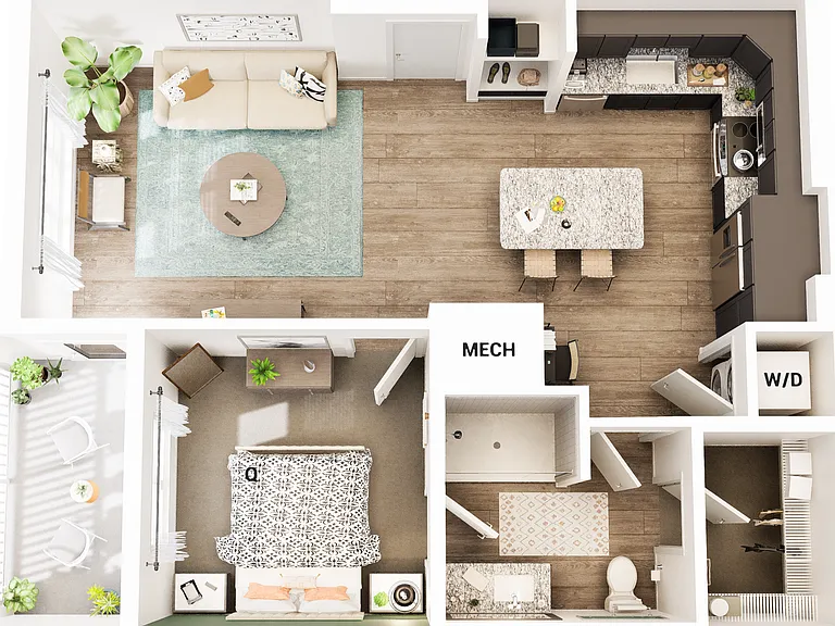 A1 floor plan Broadstone Ingleside