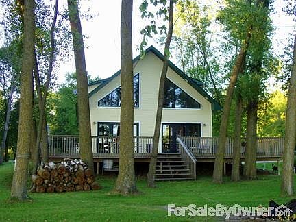 13319 Falcon Drive, Osakis, MN
						:
						View from Lake Osakis
