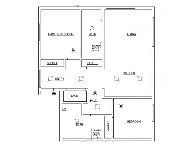 Floor plan Two Bedroom B