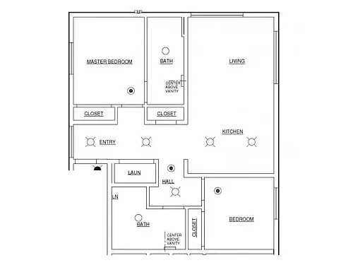 Floor plan Two Bedroom B