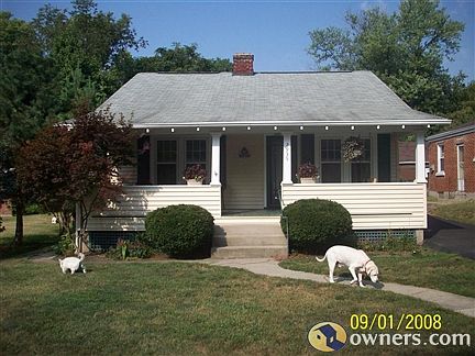 View from front on house