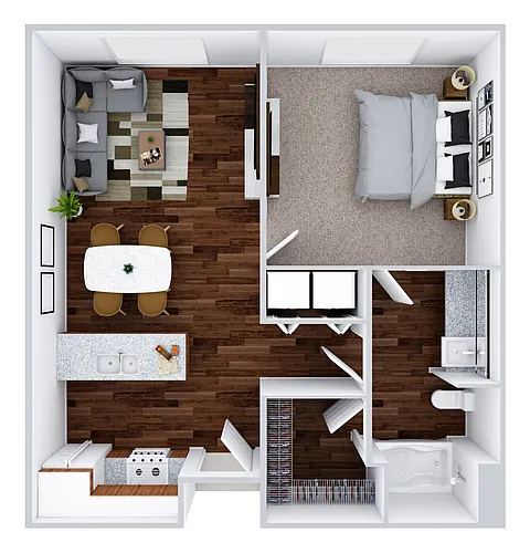 Floor plan The Oak
