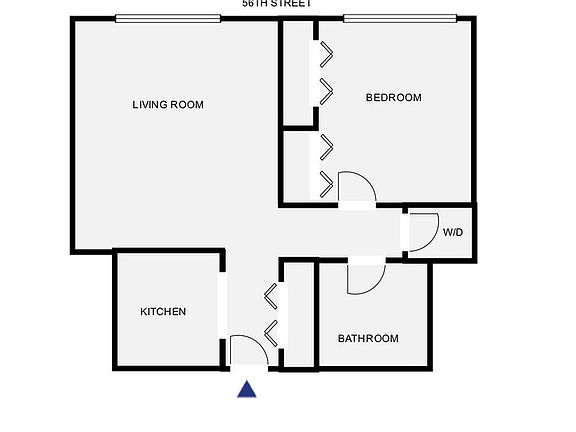 2nd image of 500 W 56th St APT 2308