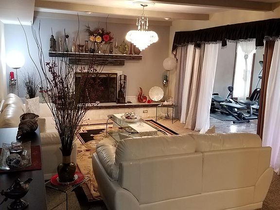 Huge Family Room with Fireplace