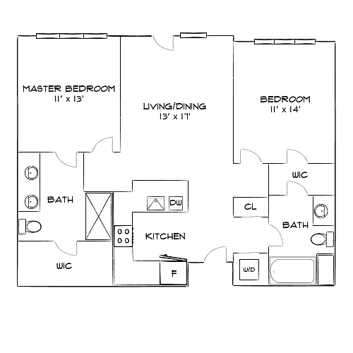 Floor plan Design 2A20