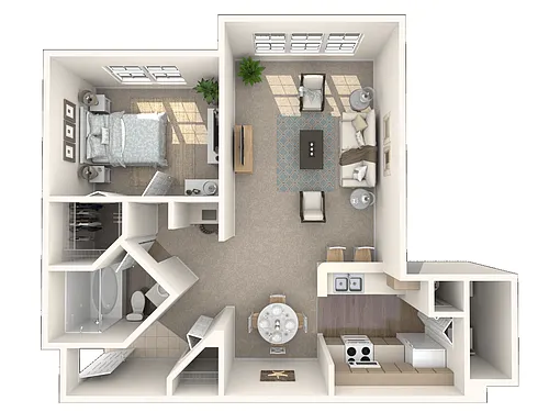 Floor plan Anatase Classic