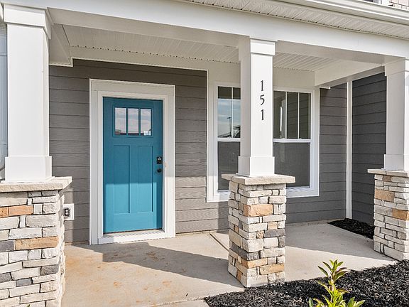 Front Porch of The Churchill Design by DRB Homes