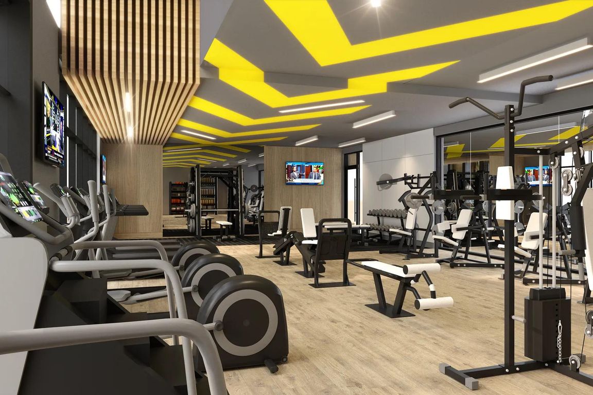 Stay active anytime in our fully equipped 24/7 fitness studio.