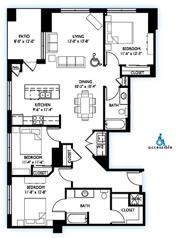 Floor plan 115