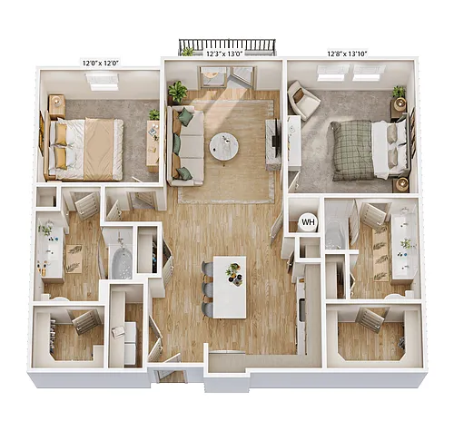 Floor plan B25