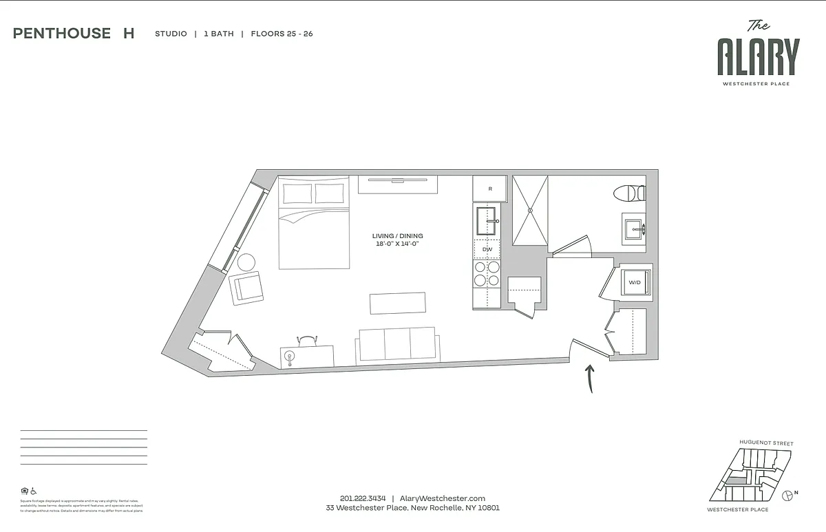 Floor plan Penthouse H