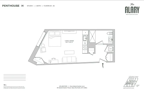 Floor plan Penthouse H