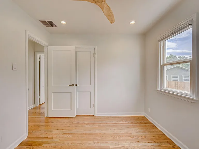 Southwest facing bedroom