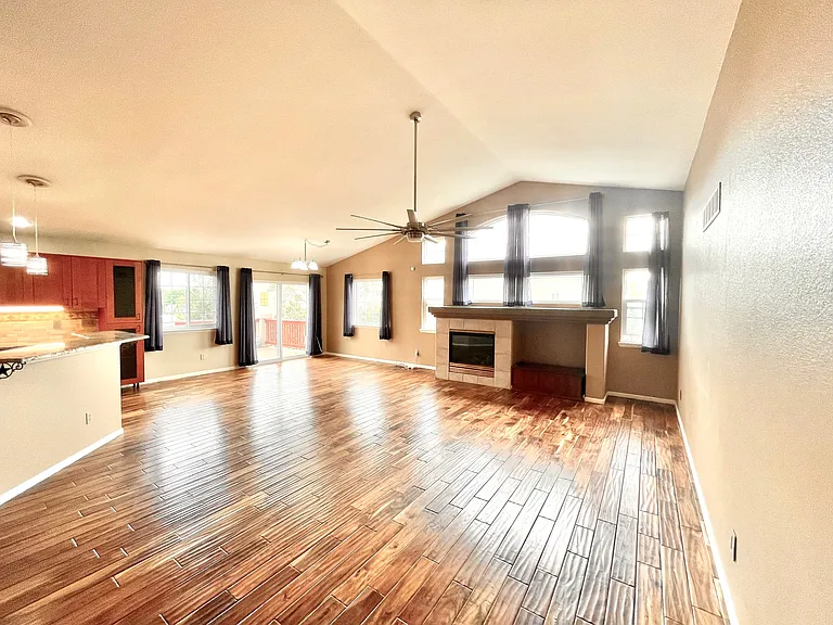 Great room and living area