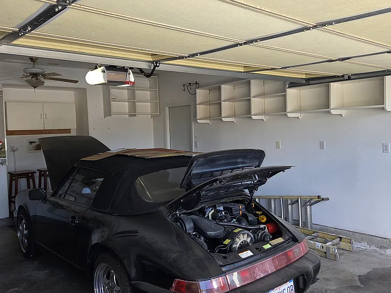 Garage (car not included).