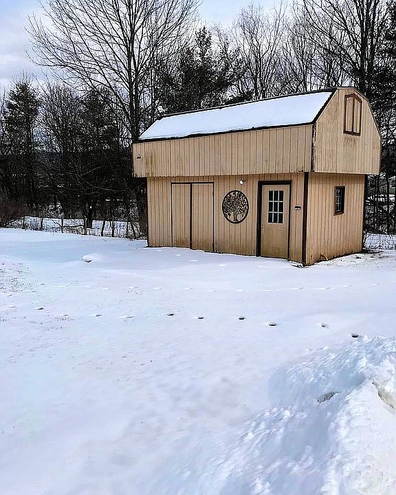 Two story shed