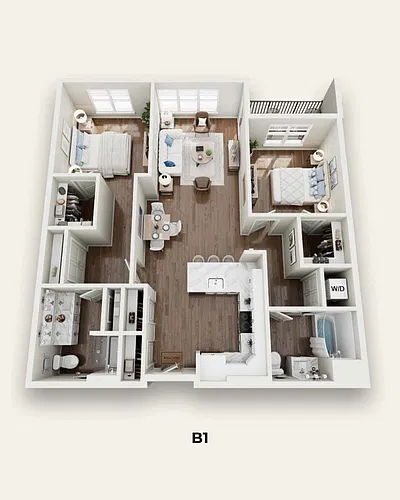Floor plan B1