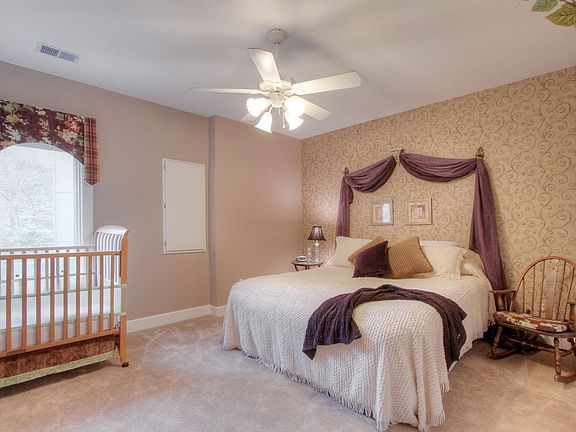 The 5th bedroom is located on the Basement level and has access to a full bath
