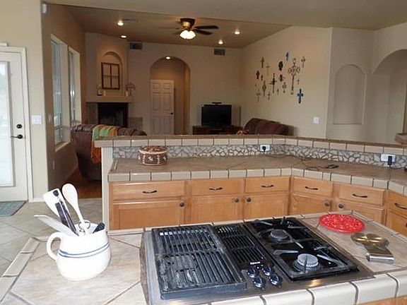 Open Living, Dining, Kitchen