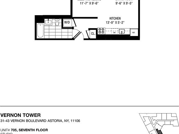 2nd image of 3143 Vernon Blvd #705