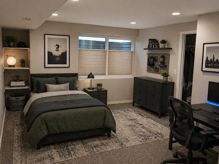 Down stairs bedroom 1